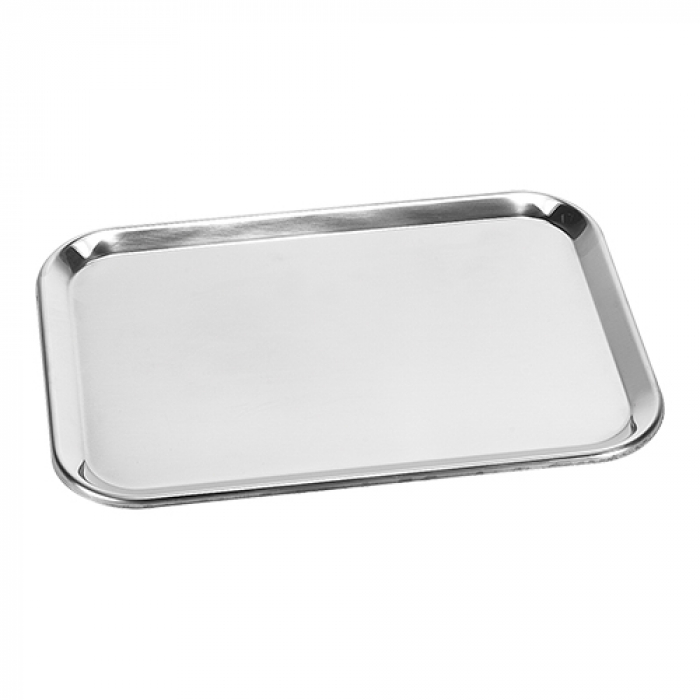 Auslegeplatte inox - 30x21x1 cmh